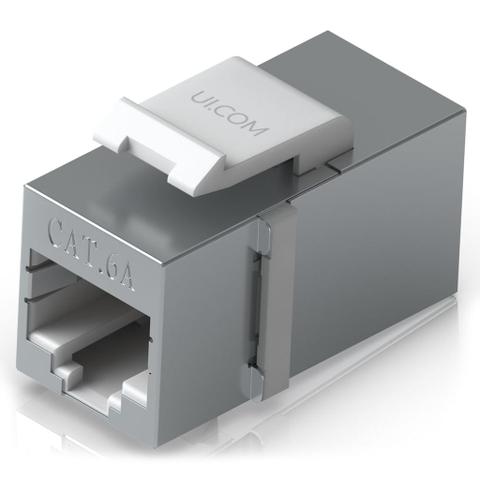 Ubiquiti Networks Pass-through Cat6A Keystone Coupler - 12 Pack