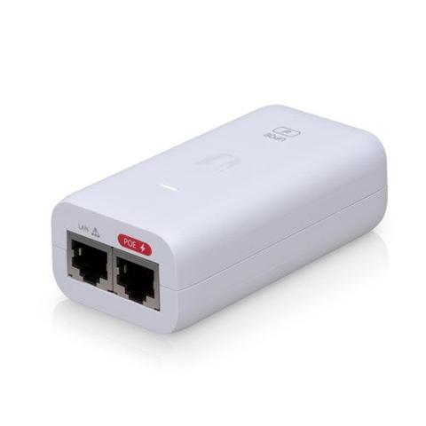 Ubiquiti Networks 802.3AF, 48VDC-0.32A Gigabit PoE Adapter - White