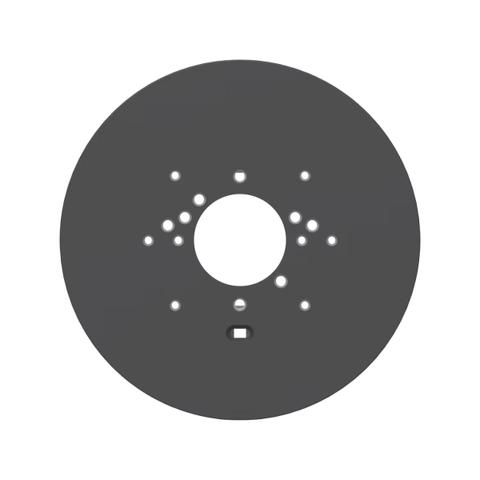 Ubiquiti Gang Box Mounting Plate - Black