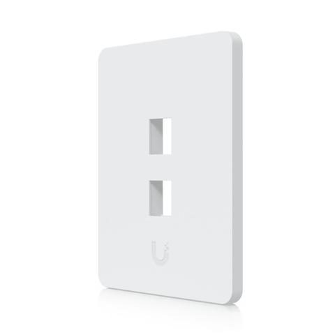Ubiquiti Universal Paintable Keystone Wall Plate Vertical 2 Port - 4 Pack