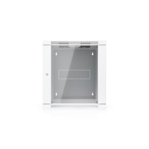 Ubiquiti 12U Fully Assembled Tempered Glass Wall-Mount Rack Cabinet