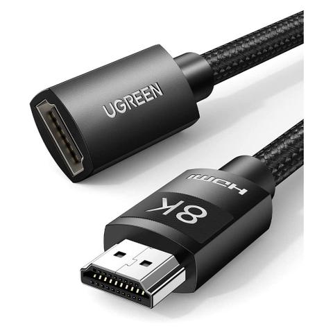 Ugreen 40447 1m 8K 60Hz HDMI Male to Female Extension Cable