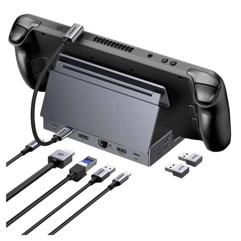 UGREEN 55733 9-in-1 USB-C Hub Steam Deck Docking Station - Gray