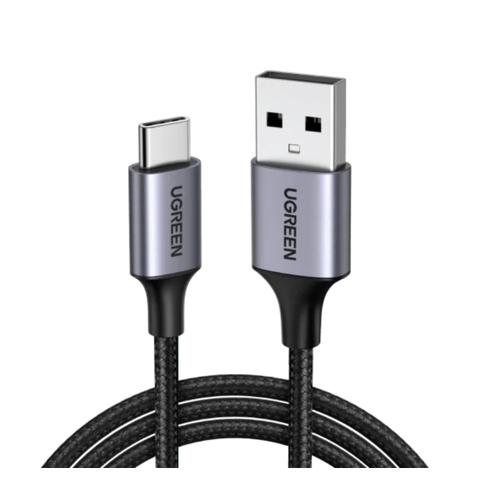 UGREEN 60125 0.5m 18W USB-A 2.0 to USB-C Cable - Black