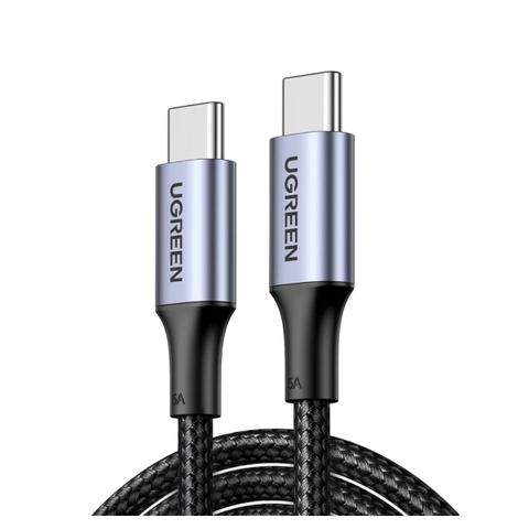 UGREEN 70428 1.5m 100W USB-C to USB-C 2.0 100W Braided Cable - Space Gray