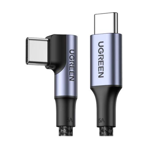 Ugreen 2m 100W 90 Degree Angle USB-C Braided Cable