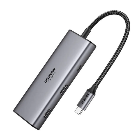 Ugreen 7-in-1 USB-C Hub with Dual 4K display