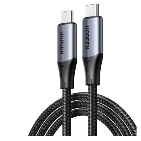 UGREEN 80150 1m 240W Gen2 USB-C to USB-C Braided Cable - Black