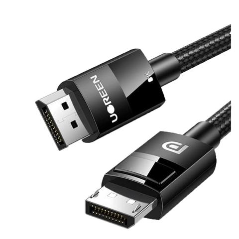 Ugreen 80390 1m DisplayPort 1.4 Plastic Case Braided Cable