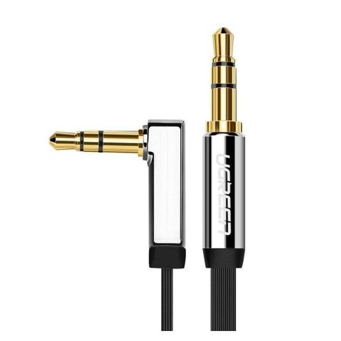 Ugreen 10728 3m 3.5mm Male to 3.5mm Right Angle Aux Cable - Black
