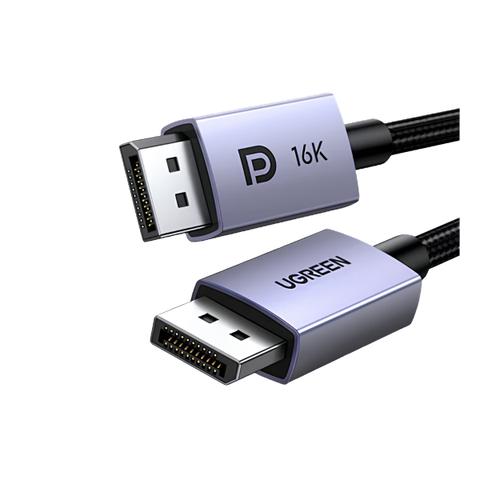 UGREEN 16K DisplayPort 2.1 Male to Male Cable - 1M