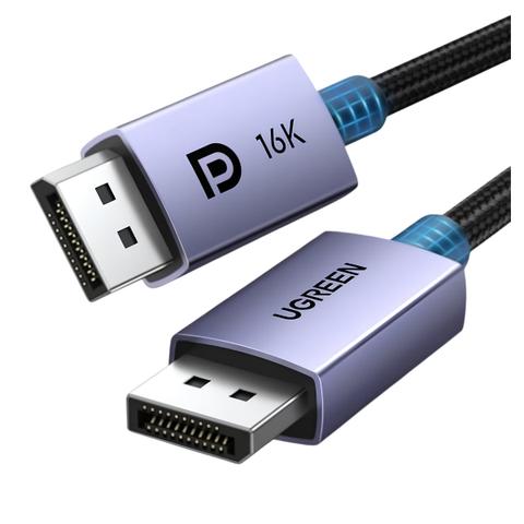 UGREEN 16K DisplayPort 2.1 Male to Male Cable - 3M