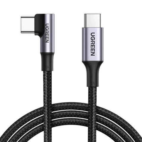 Ugreen 1m 100W 90 Degree Angle USB-C Braided Cable