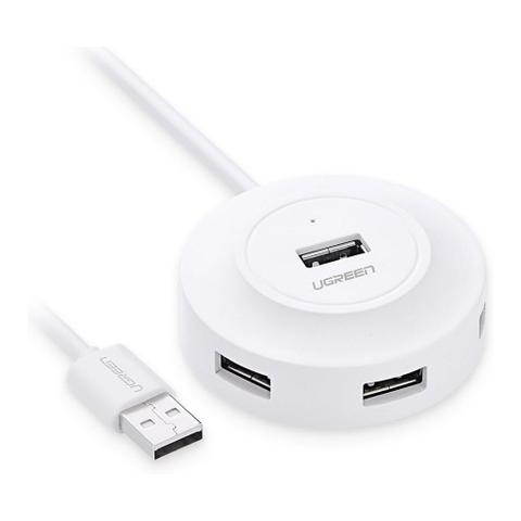 Ugreen 20277 0.8m 4-Port USB 2.0 Hub - White