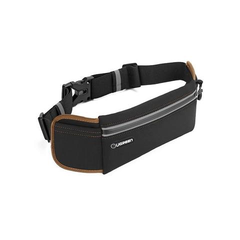 Ugreen 20818 Sport Running Waist Pack Waterproof Belt - Black