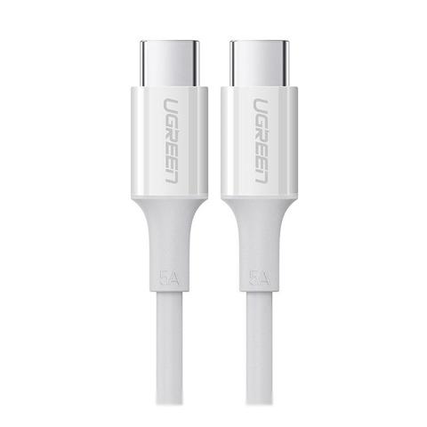 Ugreen 2.0m USB-C Male to USB-C 2.0 Male with 100W Power Delivery - White
