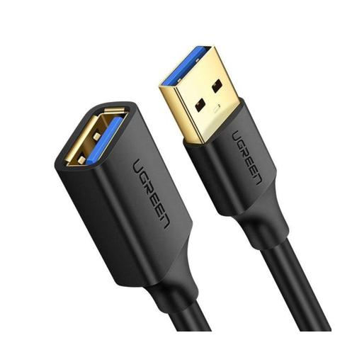 UGREEN 30126 1.5m USB-A 3.0 Male to Female Extension Cable - Black