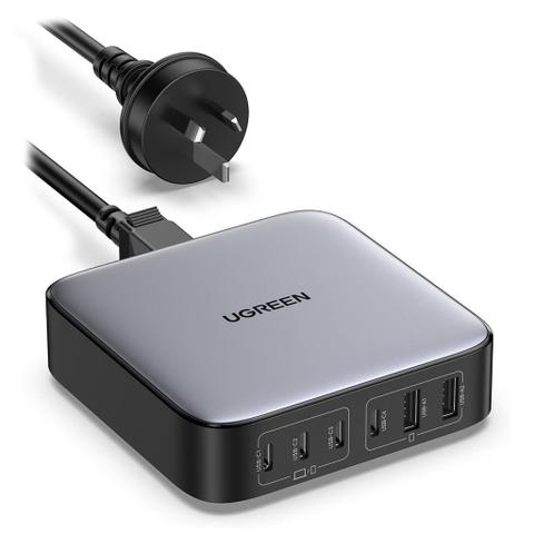 Ugreen Nexode 200W USB-C GaN 6 Ports Desktop Charger
