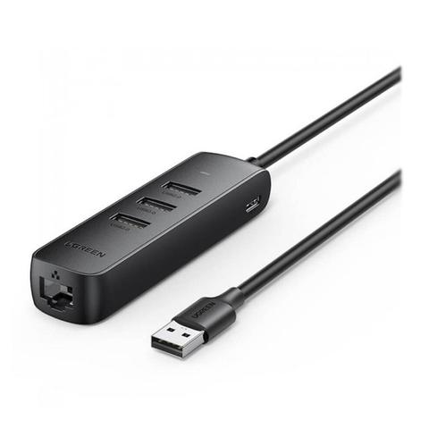Ugreen USB 2.0 to 3x USB 2.0 with RJ45 Ethernet Adapter
