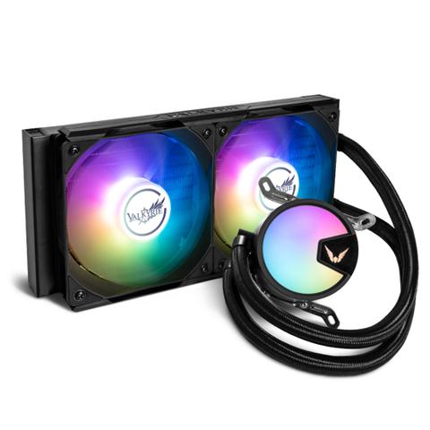 Valkyrie A240 AIO Liquid CPU Cooler - Black