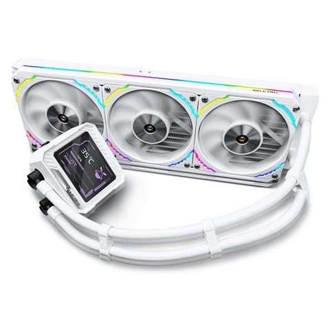 Valkyrie V360 AIO Liquid CPU Cooler - Merlin White