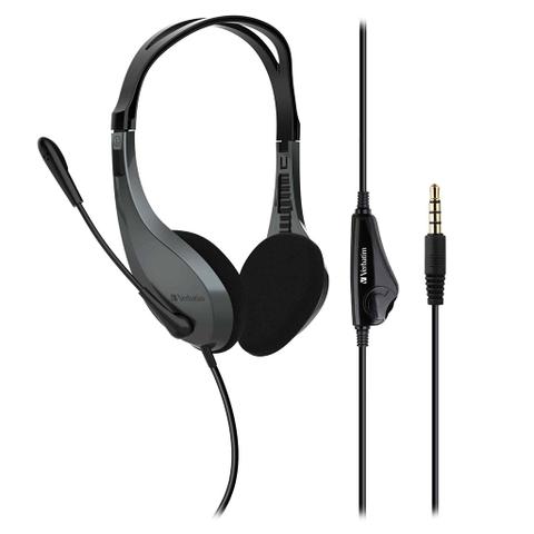 Verbatim Multimedia Headset with Microphone