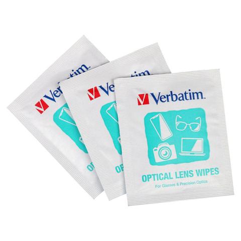 Verbatim Lens Cleaning Wipes - 25 Pack