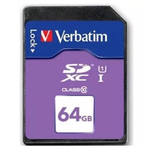 Verbatim 64GB Premium SDHC Class 10 UHS-I Memory Card - 45MB/s