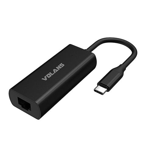 Volans VL-RJ45S-C USB-C to 2.5GbE Ethernet Network Adapter - Aluminium