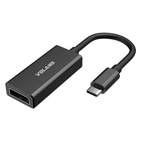 Volans Aluminium USB-C to DisplayPort Adapter - 4K 60Hz