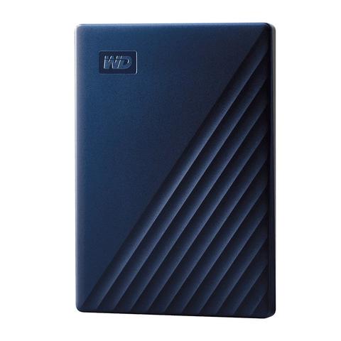 WD My Passport for Mac 4TB USB-C 3.0 Portable Hard Drive - Blue