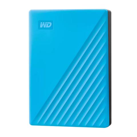 WD My Passport 5TB USB 3.2 Portable Hard Drive (Blue)