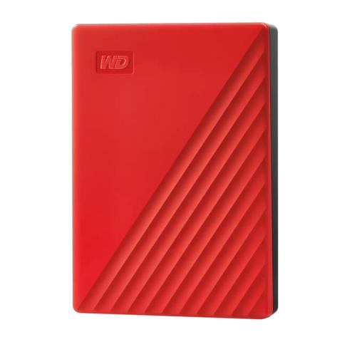 WD My Passport 6TB USB 3.0 Portable Hard Drive (Red)