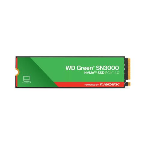 WD Green SN3000 2TB PCIe Gen 4 M.2 2280 NVMe SSD - WDS200T5G0E-00CPS0