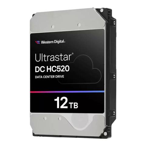 WD Ultrastar DC HC520 12TB 3.5" SATA 7200RPM 512e SE Hard Drive 0F30146