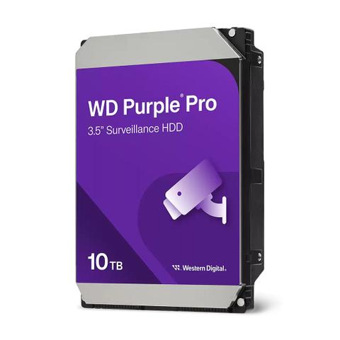 WD WD102PURP 10TB Purple Pro 3.5" SATA3 Surveillance Hard Drive