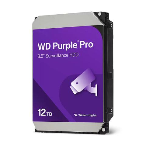 WD WD122PURP 12TB Purple Pro 3.5" SATA3 Surveillance Hard Drive