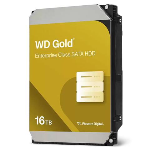 WD WD161KRYZ 16TB Gold 3.5" SATA 6Gb/s 512e Enterprise Hard Drive