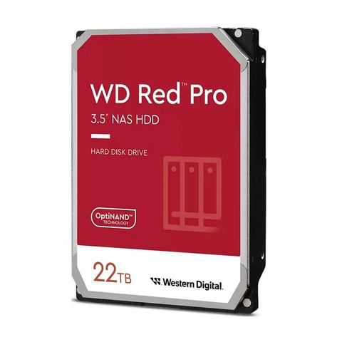 WD WD221KFGX 22TB Red PRO 3.5" 7200RPM SATA3 NAS Hard Drive