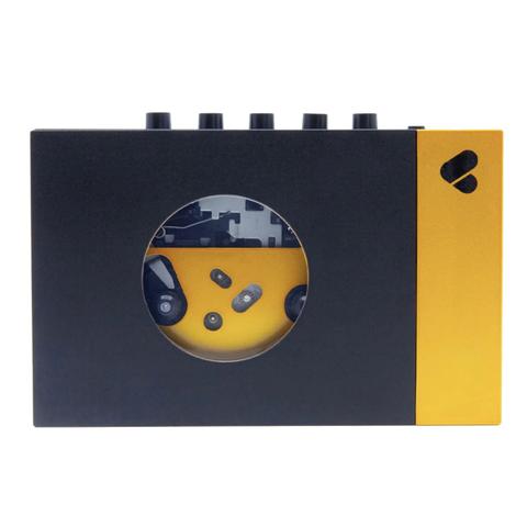 We Are Rewind Portable Cassette Player & Recorder - Black & Yellow