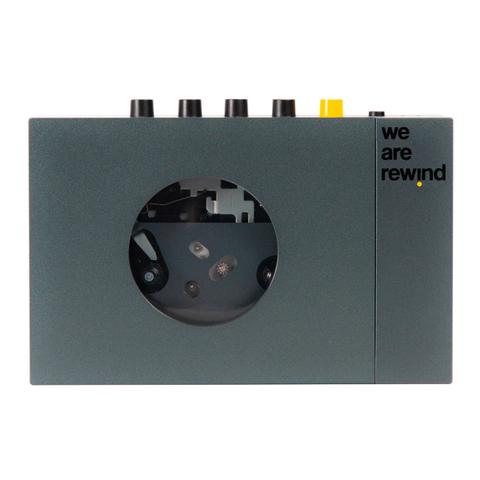We Are Rewind Portable Cassette Player & Recorder - Grey