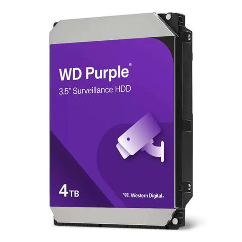 Western Digital Purple 4TB 3.5" SATA 6Gb/s 5400 RPM Surveillance Hard Drive WD44PURZ