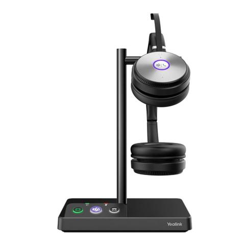 Yealink WH62 MS Stereo DECT Wireless Headset with Base Station