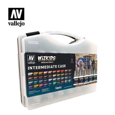 Wizkids Premium Paint Set by Vallejo - Intermediate Starter Case