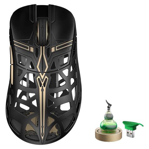 WLmouse X The Swords Magnesium Wireless Omron Optical Gaming Mouse - Black