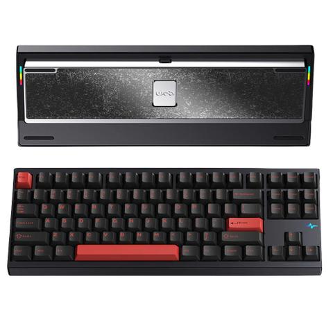 WOBKEY Crush80 Reboot Pro TKL RGB Wireless Mechanical Keyboard - Black - Cocoa Switch