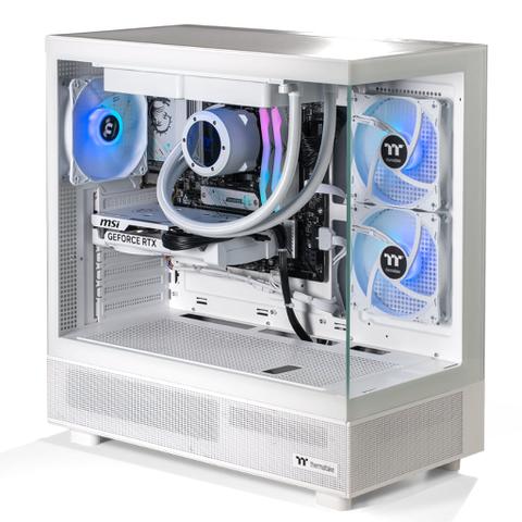Thermaltake Horizon V2 Snow Gaming PC - Ryzen 5 7500F 32GB RTX 5060 W11H