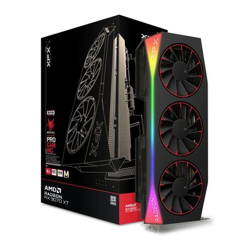 XFX AMD Radeon RX 9070XT Mercury OC Magnetic Air Edition 16GB GDDR6 Video Card
