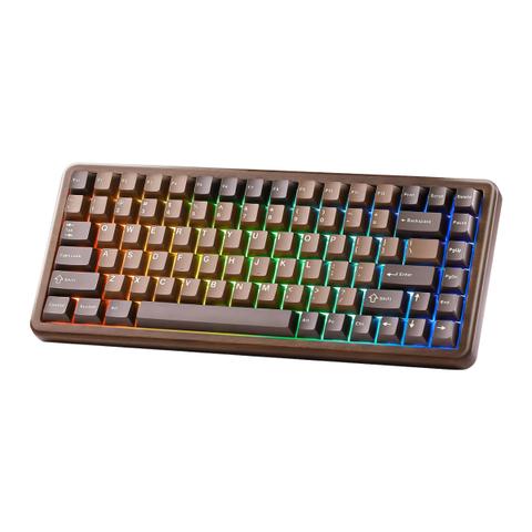 YUNZII WOOD84 Wireless Tri-Mode Keyboard (Candy Linear Switch)