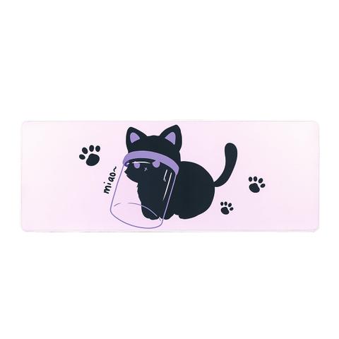 YUNZII Oversized Desk Mat 800x300x3mm (Naughty Cat)